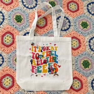 Colorful Graphic Tote Bag